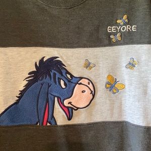 Eeyore Embroidered Crewneck